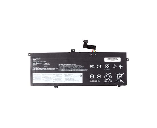 Акумулятор до ноутбука LENOVO ThinkPad X13 X390 (L18M6PD1) 11.46V 4190mAh PowerPlant (NB482658)