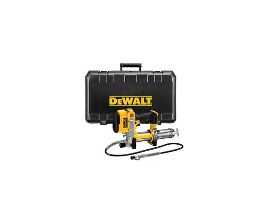 Шприц для мастила DeWALT 18В XR Li-lon, 147.87 мл/хв, 3.63 кг, (без АКБ та ЗП) (DCGG571NK)