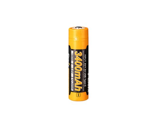 Акумулятор Fenix 18650 (3400 mAh) Type-C (ARB-L18-3400U-V30)