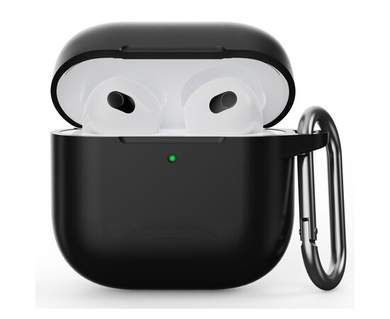 Чохол для навушників Armorstandart Hang Case для Apple AirPods 4 Black (ARM81277)