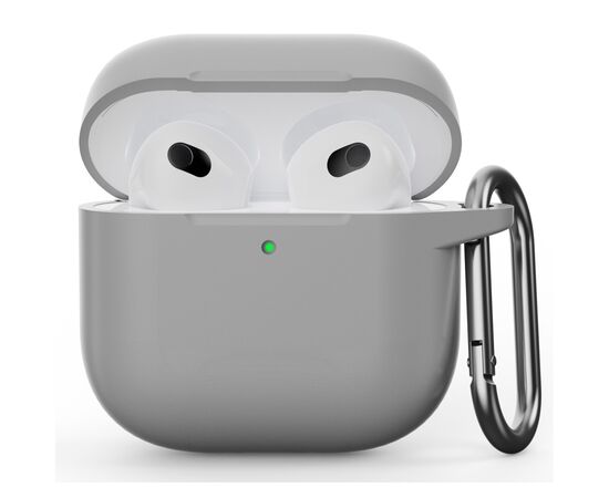 Чохол для навушників Armorstandart Hang Case для Apple AirPods 4 Light Grey (ARM81284)