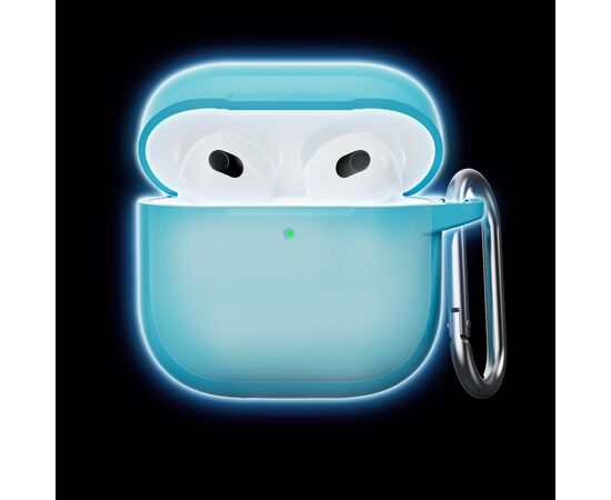 Чехол для наушников Armorstandart Hang Case для Apple AirPods 4 Luminous (ARM81285), изображение 3 Чехол для наушников Armorstandart Hang Case для Apple AirPods 4 Luminous (ARM81285), изображение 3