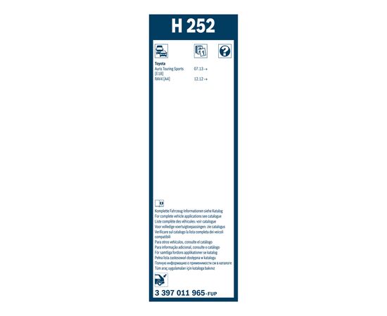 Щетка стеклоочистителя Bosch 3 397 011 965, изображение 5 Щетка стеклоочистителя Bosch 3 397 011 965, изображение 5