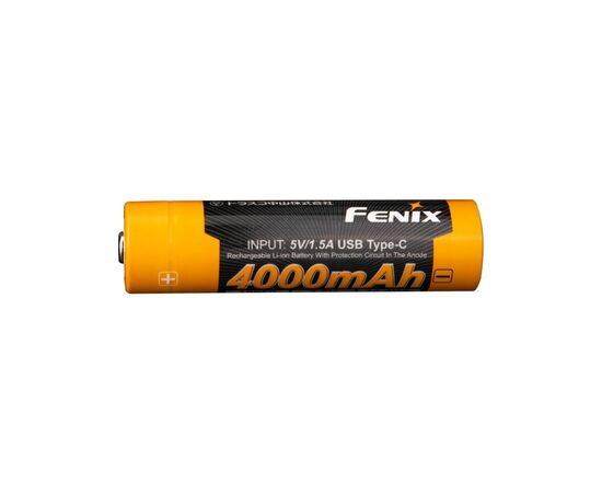 Акумулятор Fenix 18650 (4000 mAh) Type-C (ARB-L18-4000U)