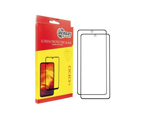 Стекло защитное Dengos Kit 2pcs Xiaomi Redmi Note 14 (DG-TG2P-63)