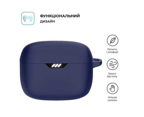 Чохол для навушників Armorstandart Hang Case для JBL Tune Beam Dark Blue (ARM79912), зображення 2