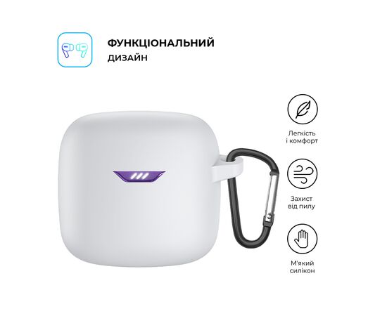 Чохол для навушників Armorstandart Hang Case для JBL Tune FleX White (ARM79922), зображення 2