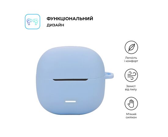Чохол для навушників Armorstandart Hang Case для Xiaomi Redmi Buds 6 Lite Light Blue (ARM81088), зображення 2