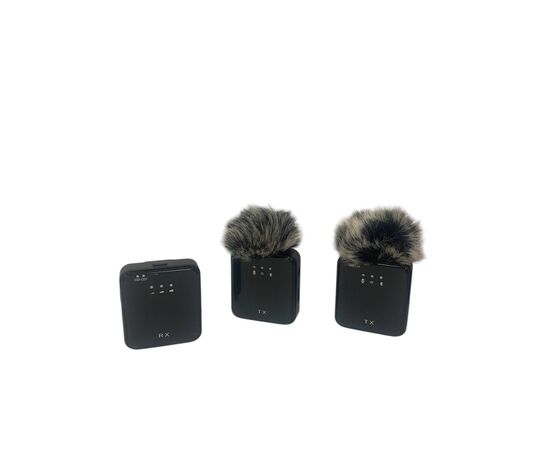 Мікрофон XoKo K100 Lightning-Type-C 2 шт. (K100-BK), зображення 4 Мікрофон XoKo K100 Lightning-Type-C 2 шт. (K100-BK), зображення 4