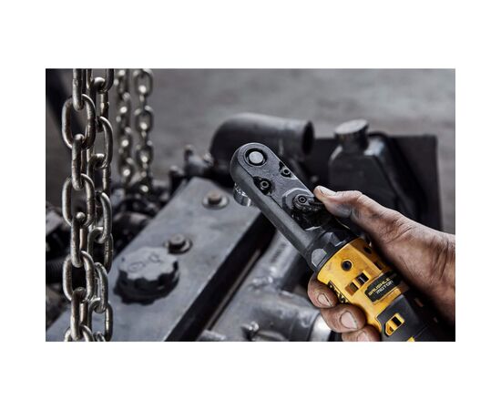 Гайковерт DeWALT угловой, XR Li-Ion PowerStack 18 В GFN, 1.7Ah, 102 Нм (DCF510E2G), изображение 9 Гайковерт DeWALT угловой, XR Li-Ion PowerStack 18 В GFN, 1.7Ah, 102 Нм (DCF510E2G), изображение 9