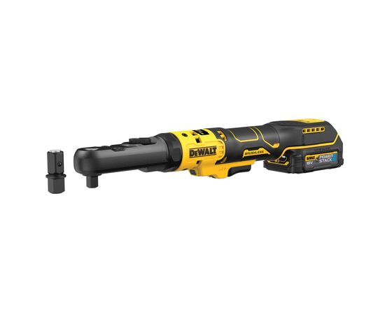 Гайковерт DeWALT угловой, XR Li-Ion PowerStack 18 В GFN, 1.7Ah, 102 Нм (DCF510E2G)