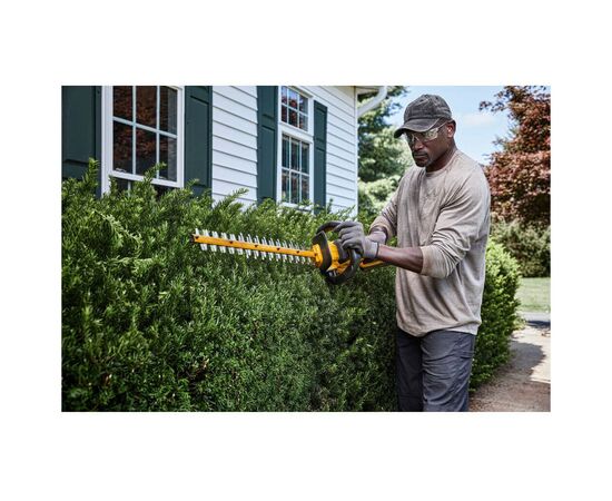 Кусторез DeWALT XR FLEXVOLT 54 В Li-lon, 3Ah, нож 65 см, (DCMHT573X1), изображение 7 Кусторез DeWALT XR FLEXVOLT 54 В Li-lon, 3Ah, нож 65 см, (DCMHT573X1), изображение 7