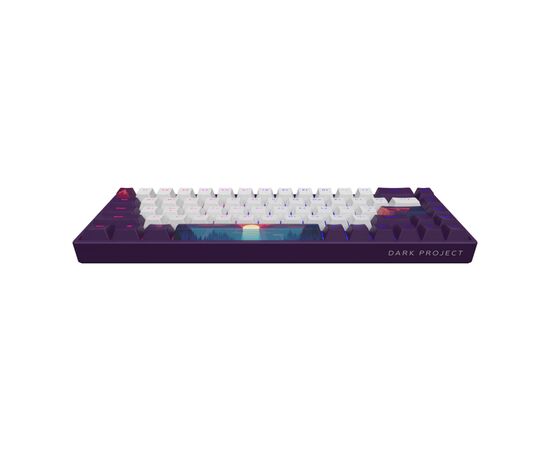 Клавиатура Dark Project Sunrise PBT RGB Mech G3MS Sapphire USB Violet/White (DPP68_GSH_SUNR_ANSI_UA), изображение 3 Клавиатура Dark Project Sunrise PBT RGB Mech G3MS Sapphire USB Violet/White (DPP68_GSH_SUNR_ANSI_UA), изображение 3