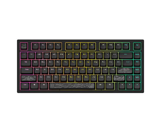Клавиатура Dark Project ALU81 Terra Nostra PBT RGB Mech G3MS Moonstone Black (DPKB_NOSTRA_81_ANSI_BLACK_UA), изображение 2 Клавиатура Dark Project ALU81 Terra Nostra PBT RGB Mech G3MS Moonstone Black (DPKB_NOSTRA_81_ANSI_BLACK_UA), изображение 2