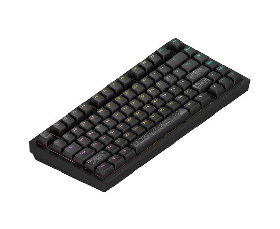 Клавиатура Dark Project ALU81 Terra Nostra PBT RGB Mech G3MS Moonstone Black (DPKB_NOSTRA_81_ANSI_BLACK_UA), изображение 4 Клавиатура Dark Project ALU81 Terra Nostra PBT RGB Mech G3MS Moonstone Black (DPKB_NOSTRA_81_ANSI_BLACK_UA), изображение 4