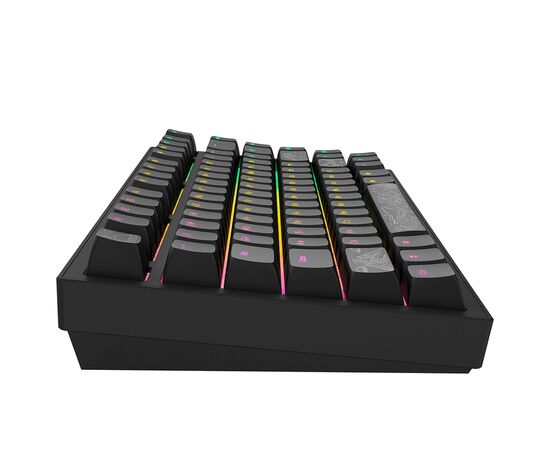 Клавиатура Dark Project ALU81 Terra Nostra PBT RGB Mech G3MS Moonstone Black (DPKB_NOSTRA_81_ANSI_BLACK_UA), изображение 7 Клавиатура Dark Project ALU81 Terra Nostra PBT RGB Mech G3MS Moonstone Black (DPKB_NOSTRA_81_ANSI_BLACK_UA), изображение 7
