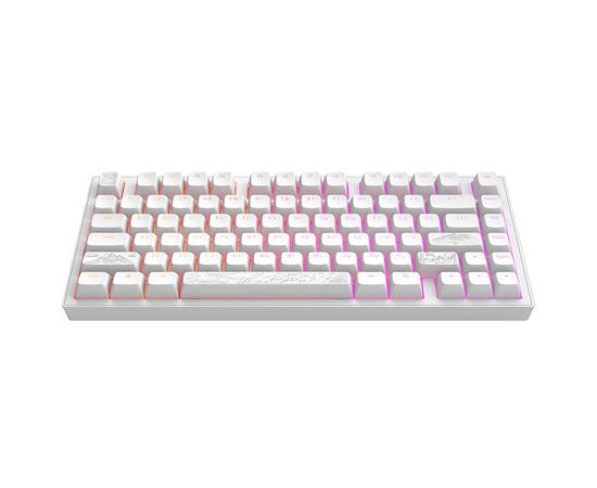 Клавиатура Dark Project ALU81 Terra Nostra PBT RGB Mech G3MS Moonstone White (DPKB_NOSTRA_81_ANSI_WHITE_UA)
