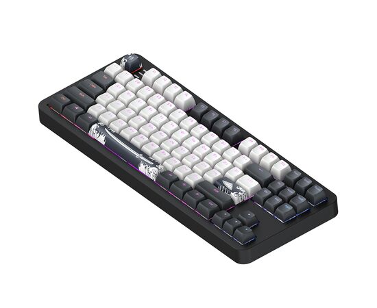 Клавиатура Dark Project ALU87 Bushido ABS RGB Mech G3MS Moonstone Black/White (DPKB_BUSHIDO_87_ANSI_UA), изображение 3 Клавиатура Dark Project ALU87 Bushido ABS RGB Mech G3MS Moonstone Black/White (DPKB_BUSHIDO_87_ANSI_UA), изображение 3