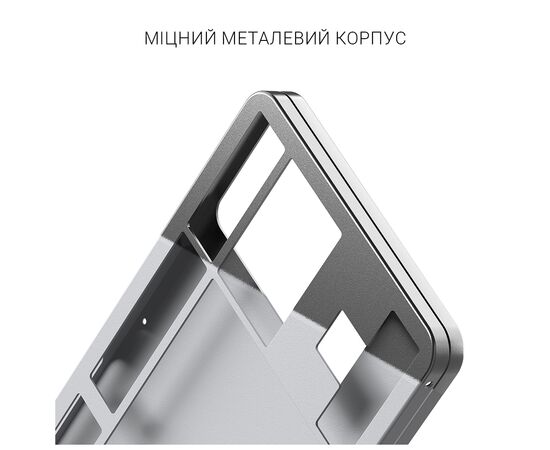 Клавиатура Dark Project ALU87 Daylight ABS RGB Mech G3MS Zircon White/Grey (DPKB_DAYLIGHT_87_ANSI_UA), изображение 11 Клавиатура Dark Project ALU87 Daylight ABS RGB Mech G3MS Zircon White/Grey (DPKB_DAYLIGHT_87_ANSI_UA), изображение 11