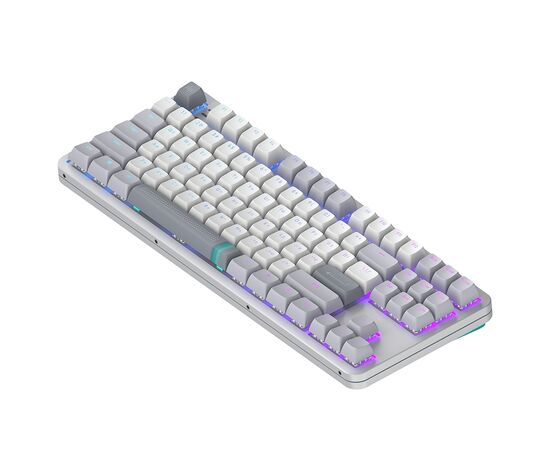 Клавиатура Dark Project ALU87 Daylight ABS RGB Mech G3MS Zircon White/Grey (DPKB_DAYLIGHT_87_ANSI_UA), изображение 3 Клавиатура Dark Project ALU87 Daylight ABS RGB Mech G3MS Zircon White/Grey (DPKB_DAYLIGHT_87_ANSI_UA), изображение 3