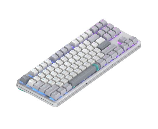 Клавиатура Dark Project ALU87 Daylight ABS RGB Mech G3MS Zircon White/Grey (DPKB_DAYLIGHT_87_ANSI_UA), изображение 4 Клавиатура Dark Project ALU87 Daylight ABS RGB Mech G3MS Zircon White/Grey (DPKB_DAYLIGHT_87_ANSI_UA), изображение 4