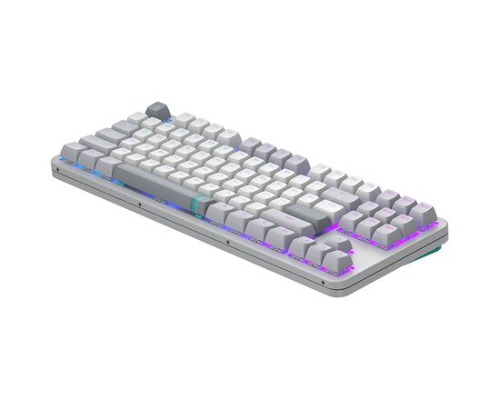 Клавиатура Dark Project ALU87 Daylight ABS RGB Mech G3MS Zircon White/Grey (DPKB_DAYLIGHT_87_ANSI_UA), изображение 5 Клавиатура Dark Project ALU87 Daylight ABS RGB Mech G3MS Zircon White/Grey (DPKB_DAYLIGHT_87_ANSI_UA), изображение 5