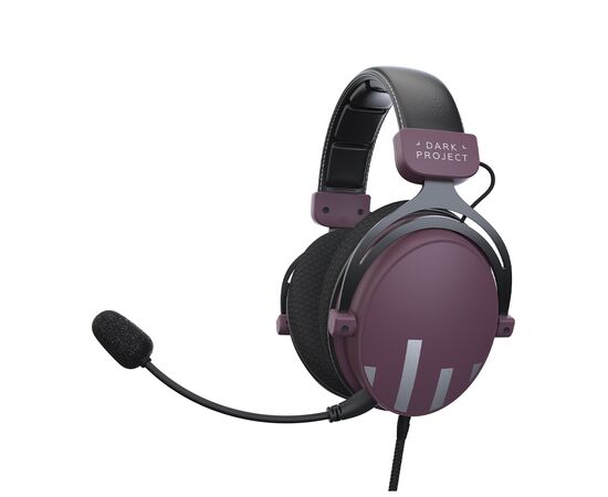 Наушники Dark Project One HS4 Wired Purple/Black (DPO-HS-5004), изображение 2 Наушники Dark Project One HS4 Wired Purple/Black (DPO-HS-5004), изображение 2