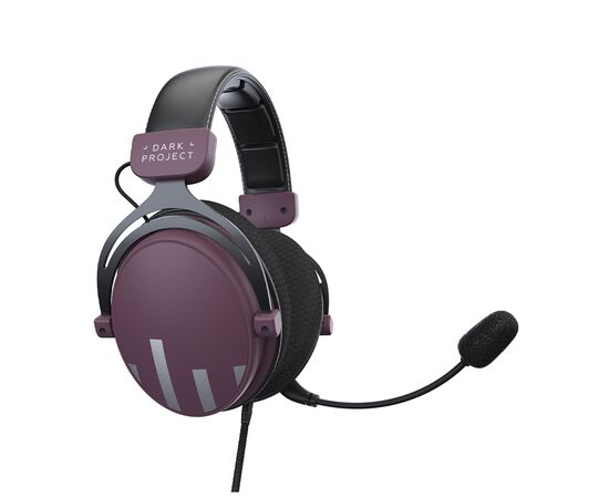 Наушники Dark Project One HS4 Wired Purple/Black (DPO-HS-5004), изображение 3 Наушники Dark Project One HS4 Wired Purple/Black (DPO-HS-5004), изображение 3