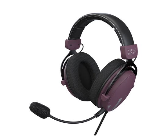 Наушники Dark Project One HS4 Wired Purple/Black (DPO-HS-5004), изображение 4 Наушники Dark Project One HS4 Wired Purple/Black (DPO-HS-5004), изображение 4
