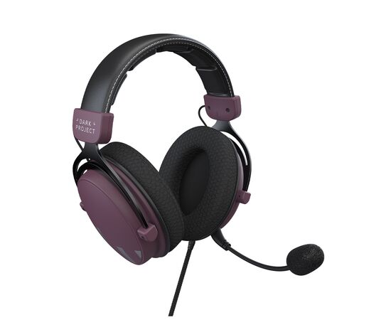 Наушники Dark Project One HS4 Wired Purple/Black (DPO-HS-5004), изображение 5 Наушники Dark Project One HS4 Wired Purple/Black (DPO-HS-5004), изображение 5