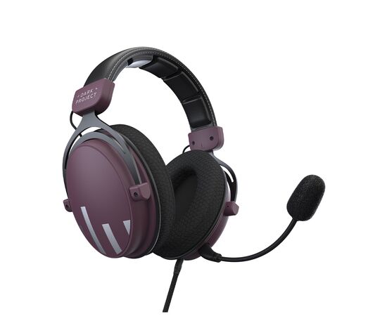 Наушники Dark Project One HS4 Wired Purple/Black (DPO-HS-5004), изображение 6 Наушники Dark Project One HS4 Wired Purple/Black (DPO-HS-5004), изображение 6