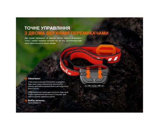 Фонарь Fenix HL18R-T V2.0 білий (HL18RT20W), изображение 11 Фонарь Fenix HL18R-T V2.0 білий (HL18RT20W), изображение 11