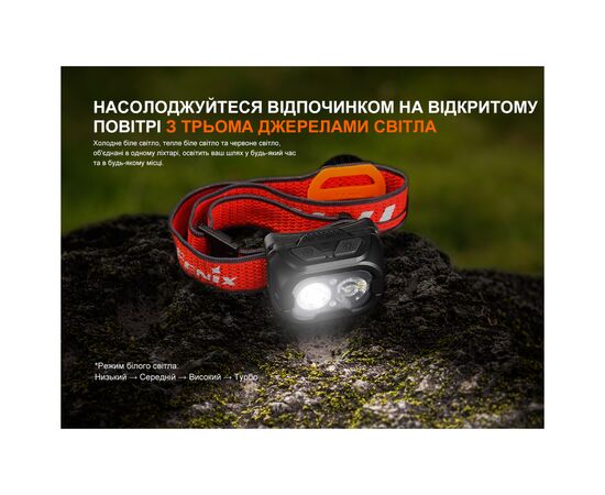Фонарь Fenix HL18R-T V2.0 білий (HL18RT20W), изображение 9 Фонарь Fenix HL18R-T V2.0 білий (HL18RT20W), изображение 9