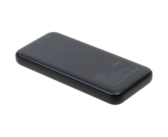 Батарея универсальная Vinga 10000 mAh 22.5W Display Black (VPBB1022), изображение 5 Батарея универсальная Vinga 10000 mAh 22.5W Display Black (VPBB1022), изображение 5