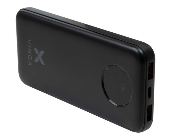 Батарея универсальная Vinga 10000 mAh 22.5W Display Black (VPBB1022), изображение 6 Батарея универсальная Vinga 10000 mAh 22.5W Display Black (VPBB1022), изображение 6