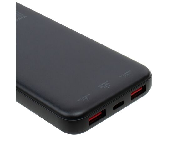 Батарея универсальная Vinga 10000 mAh 22.5W Display Black (VPBB1022), изображение 7 Батарея универсальная Vinga 10000 mAh 22.5W Display Black (VPBB1022), изображение 7