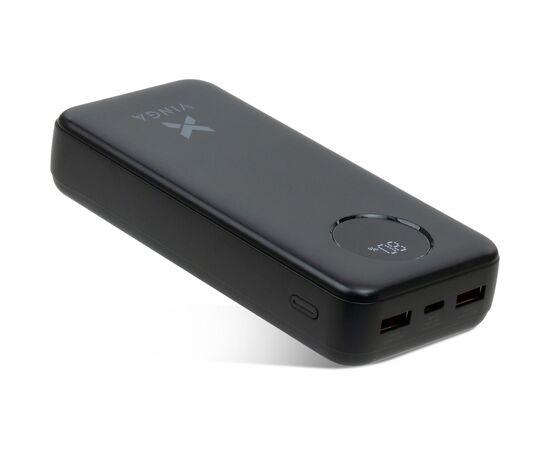 Батарея универсальная Vinga 20000 mAh 22.5W Display Black (VPBB2022), изображение 2 Батарея универсальная Vinga 20000 mAh 22.5W Display Black (VPBB2022), изображение 2