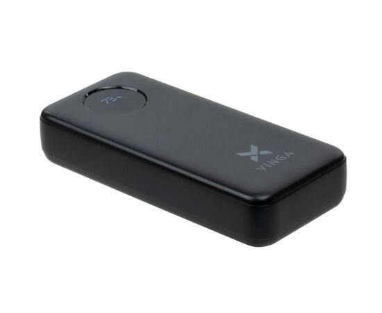 Батарея универсальная Vinga 20000 mAh 22.5W Display Black (VPBB2022), изображение 4 Батарея универсальная Vinga 20000 mAh 22.5W Display Black (VPBB2022), изображение 4