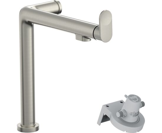 Смеситель Hansgrohe Aqittura M91 , під сталь (76804800)
