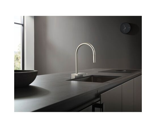 Смеситель Hansgrohe Aquno Select M81 , 22 см, сталь (73837800), изображение 2 Смеситель Hansgrohe Aquno Select M81 , 22 см, сталь (73837800), изображение 2