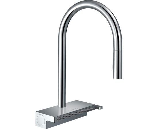 Смеситель Hansgrohe Aquno Select M81 , 22 см, хром (73837000)