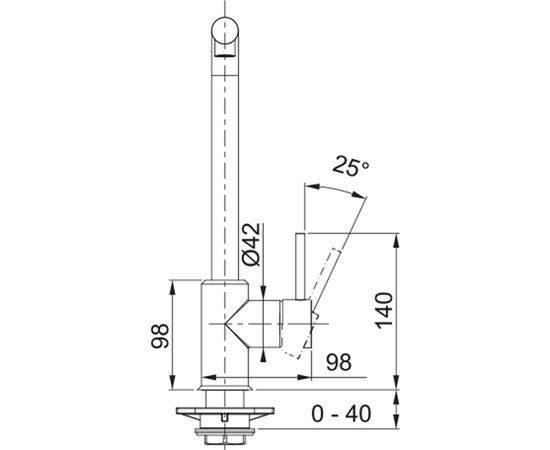 Змішувач Franke Lina L Pull Out (115.0668.382), зображення 3 Змішувач Franke Lina L Pull Out (115.0668.382), зображення 3