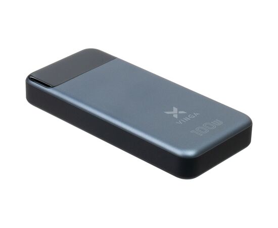 Батарея универсальная Vinga 30000 mAh 100W Display VA Grey (Li-Ion) (VPBB30100), изображение 4 Батарея универсальная Vinga 30000 mAh 100W Display VA Grey (Li-Ion) (VPBB30100), изображение 4