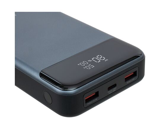 Батарея универсальная Vinga 30000 mAh 100W Display VA Grey (Li-Ion) (VPBB30100), изображение 7 Батарея универсальная Vinga 30000 mAh 100W Display VA Grey (Li-Ion) (VPBB30100), изображение 7