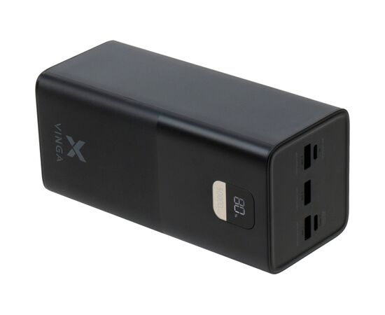 Батарея универсальная Vinga 50000 mAh 22.5W Display Black (VPBB5022), изображение 5 Батарея универсальная Vinga 50000 mAh 22.5W Display Black (VPBB5022), изображение 5
