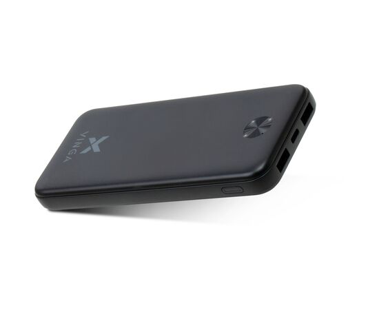 Батарея универсальная Vinga 10000 mAh 10W Black (VPBB10), изображение 2 Батарея универсальная Vinga 10000 mAh 10W Black (VPBB10), изображение 2