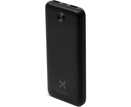 Батарея універсальна Vinga 10000 mAh 10W Black (VPBB10)