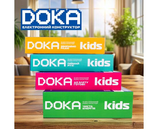 Конструктор DOKA электронный Поймай движение! (D70705), изображение 7 Конструктор DOKA электронный Поймай движение! (D70705), изображение 7