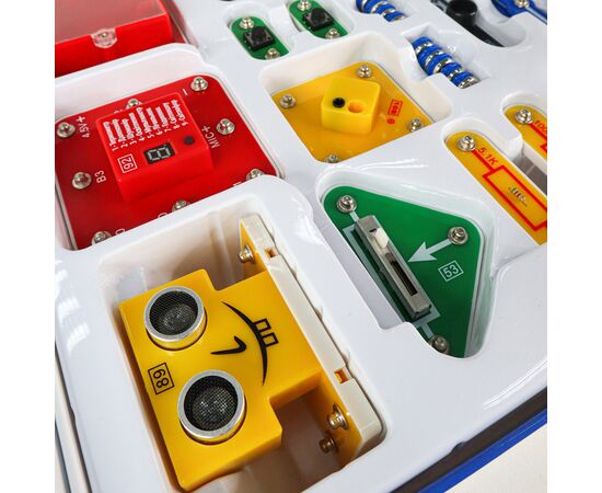 Конструктор DOKA электронный Суперизмеритель 17 схем (D70712), изображение 2 Конструктор DOKA электронный Суперизмеритель 17 схем (D70712), изображение 2