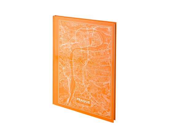 Канцелярская книга Axent Maps Prague А4 в твердой обложке 96 листов в клетку Персиков (8422-542-A), изображение 3 Канцелярская книга Axent Maps Prague А4 в твердой обложке 96 листов в клетку Персиков (8422-542-A), изображение 3